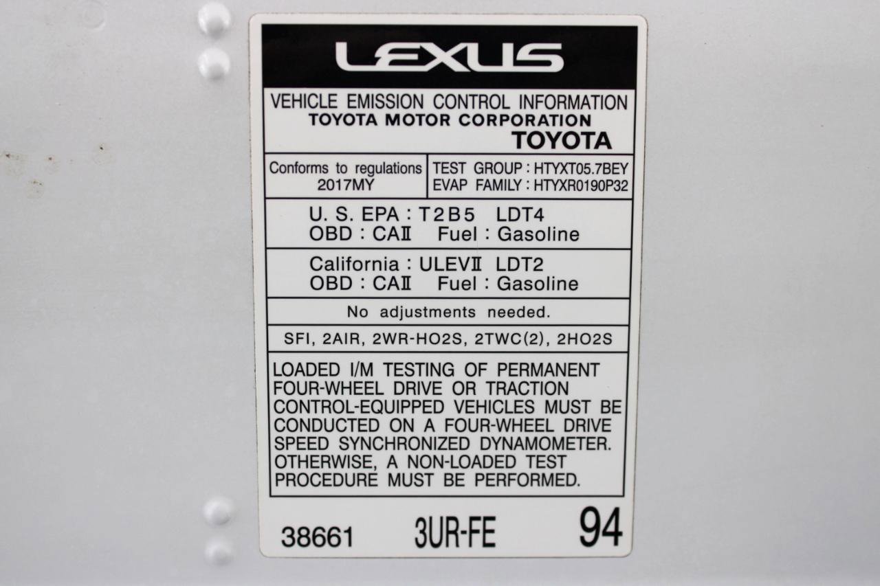 Used 2017 Lexus LX 570 4WD w/ Luxury Package image 82