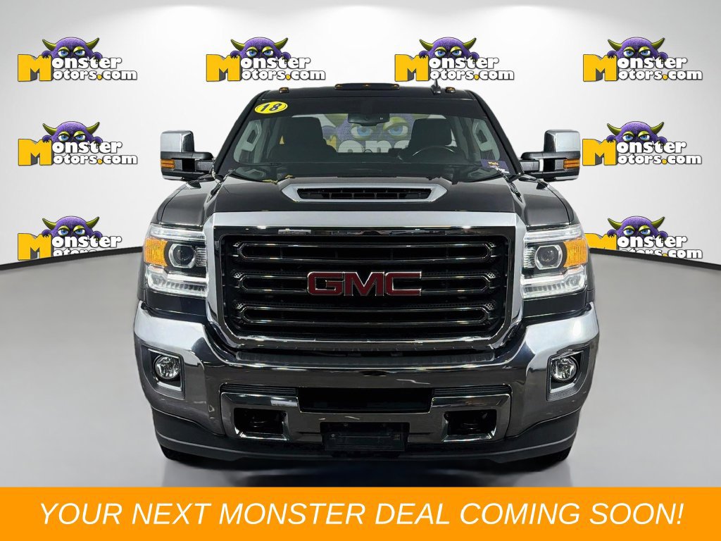 Used 2018 GMC Sierra 3500 SLT w/ Snow Plow Prep Package AWD/4WD image 2