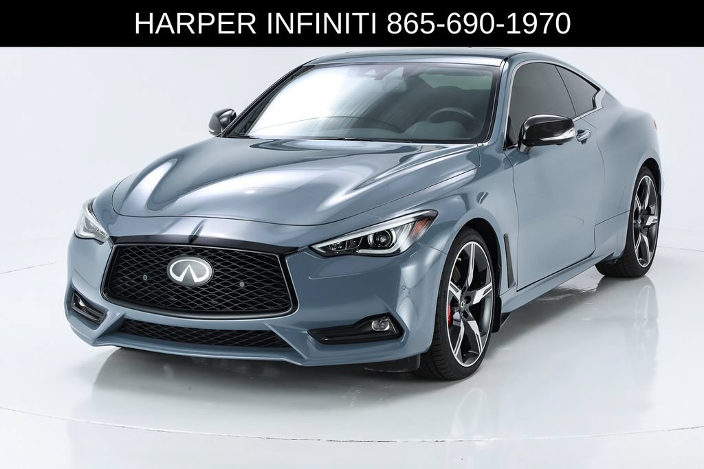 Used 2022 INFINITI Q60 Red Sport 400 w/ Carbon Fiber Package
