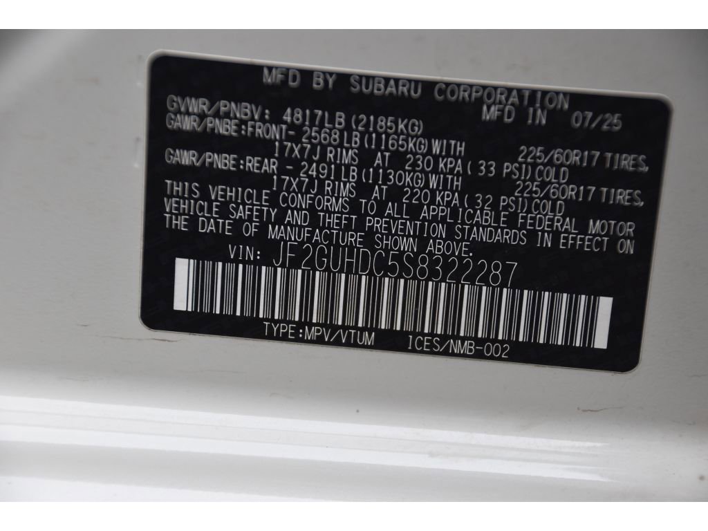 Certified 2025 Subaru Crosstrek 2.0i Premium image 26