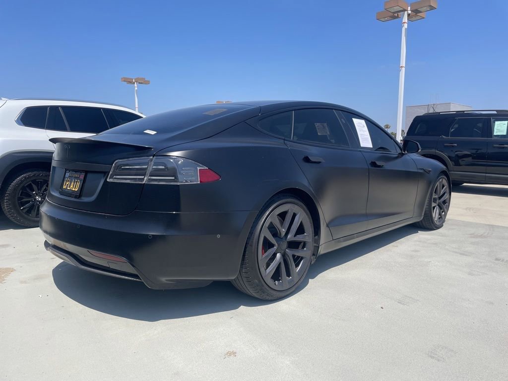Used 2021 Tesla Model S Plaid AWD/4WD image 2