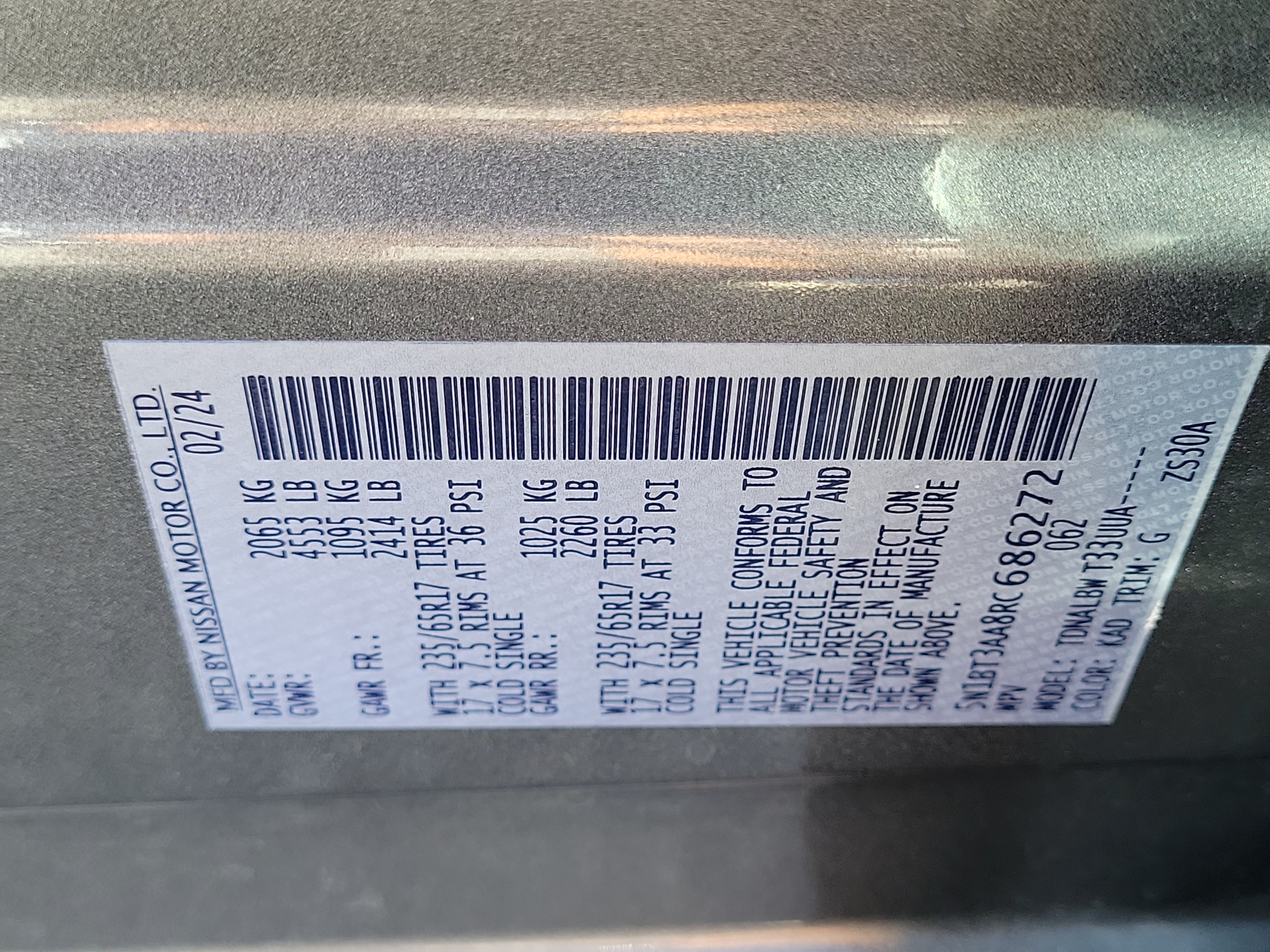 Certified 2024 Nissan Rogue S FWD image 24