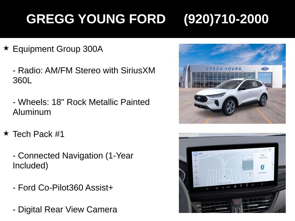 New 2026 Ford Escape ST-Line w/ Tech Pack #1 AWD/4WD image 13