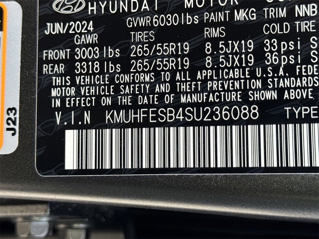 New 2025 Genesis GV80 2.5T Standard image 33