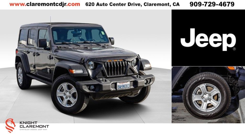 Used 2021 Jeep Wrangler Unlimited Sport w/ Sun And Sound Package