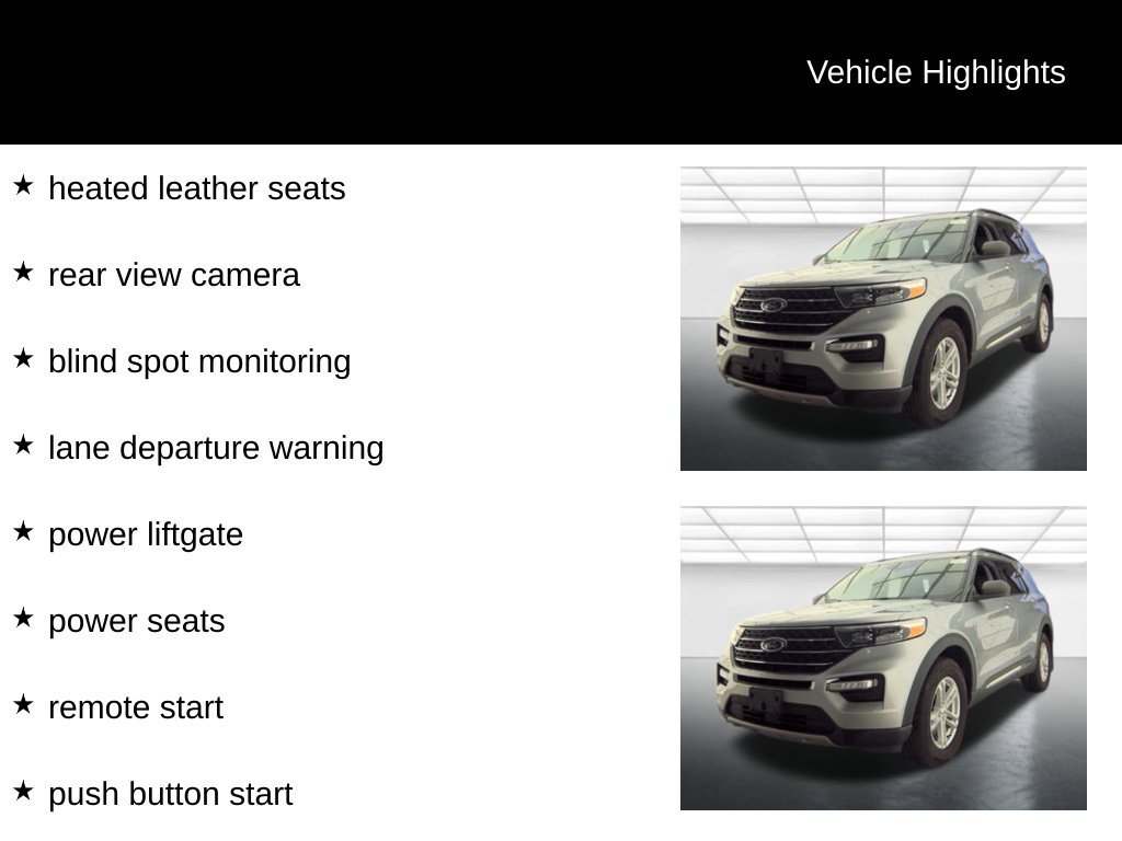 Used 2024 Ford Explorer XLT w/ Equipment Group 202A AWD/4WD image 3