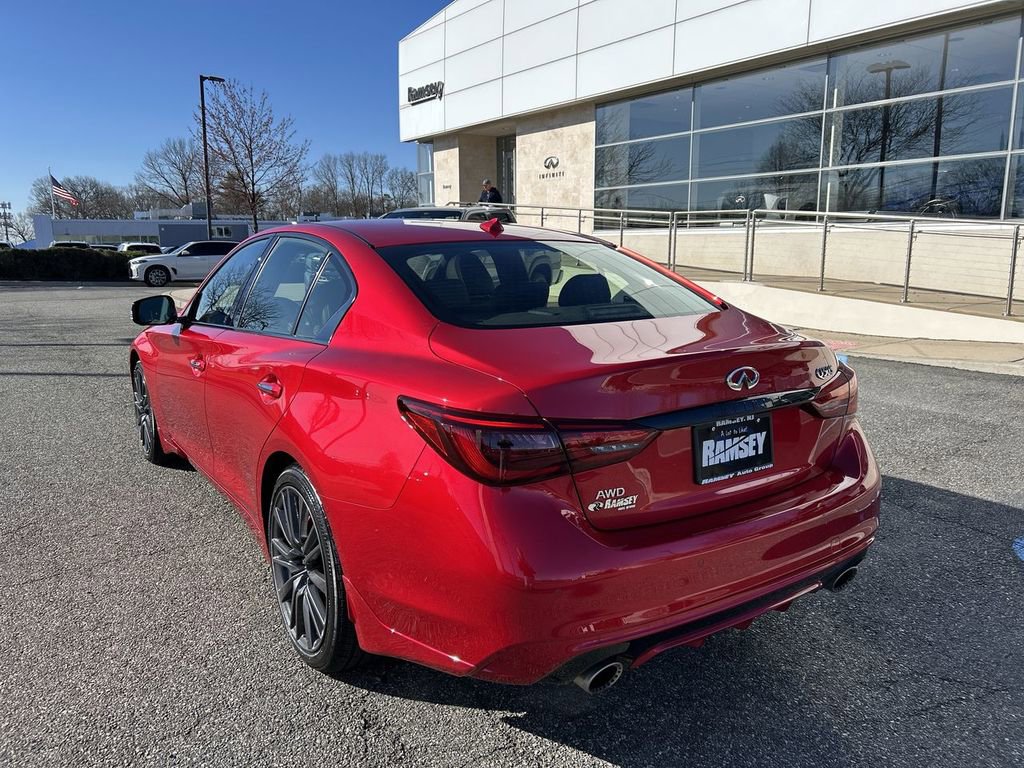 Certified 2023 INFINITI Q50 Red Sport 400 image 6