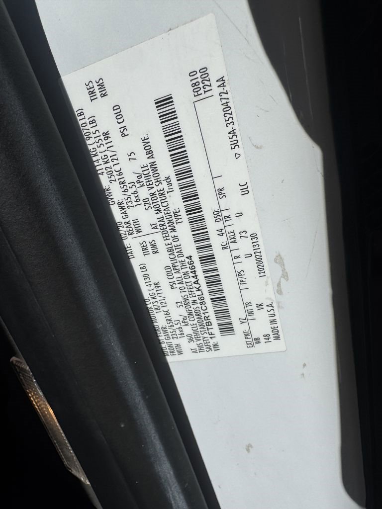 Used 2020 Ford Transit 250 Medium Roof w/ Load Area Protection Package image 10