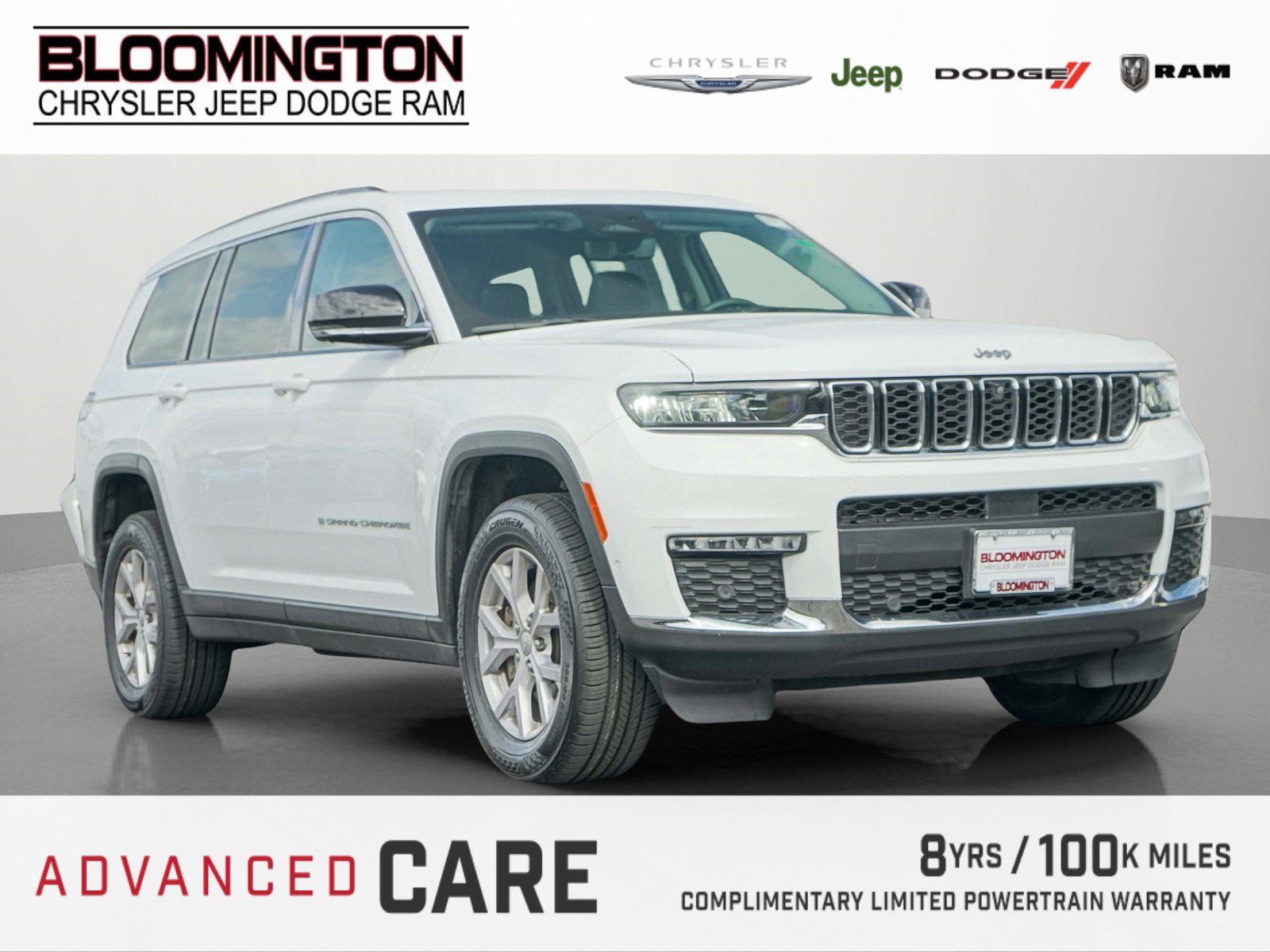 Used 2022 Jeep Grand Cherokee L Limited w/ Luxury Tech Group II