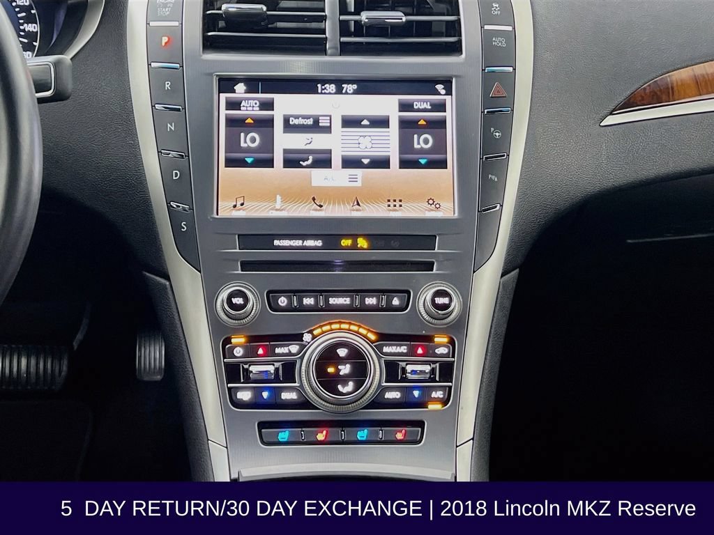 Used 2018 Lincoln MKZ Reserve w/ Technology Package AWD/4WD image 21