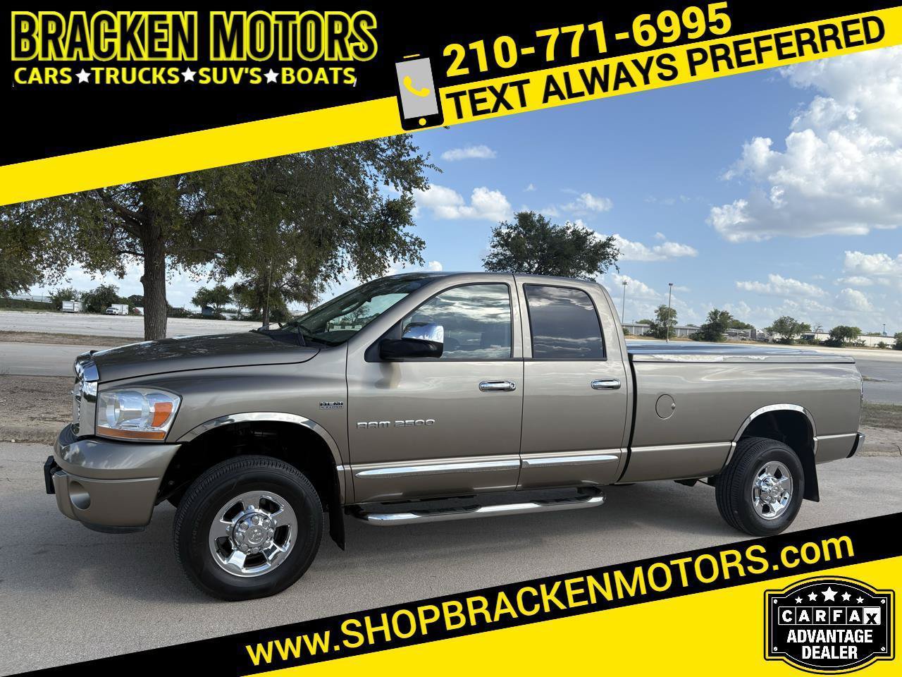 Used 2006 Dodge Ram 2500 Truck Laramie AWD/4WD image 1