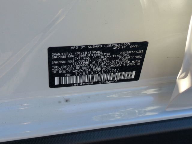 Certified 2025 Subaru Crosstrek 2.5i Premium image 42