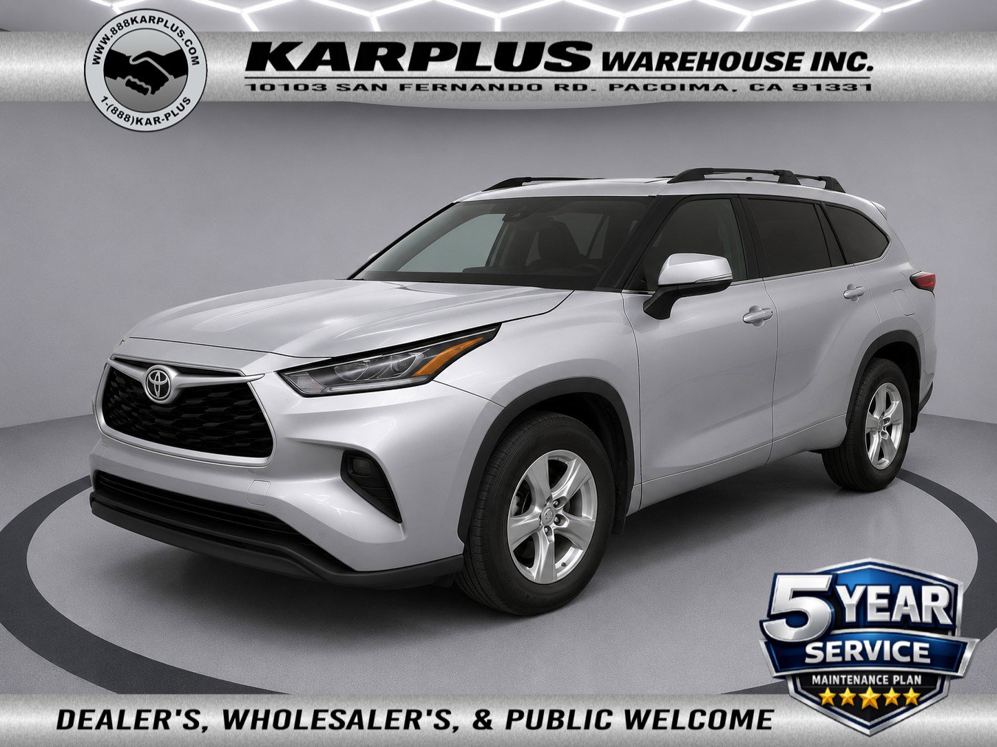 Used 2020 Toyota Highlander L FWD image 1
