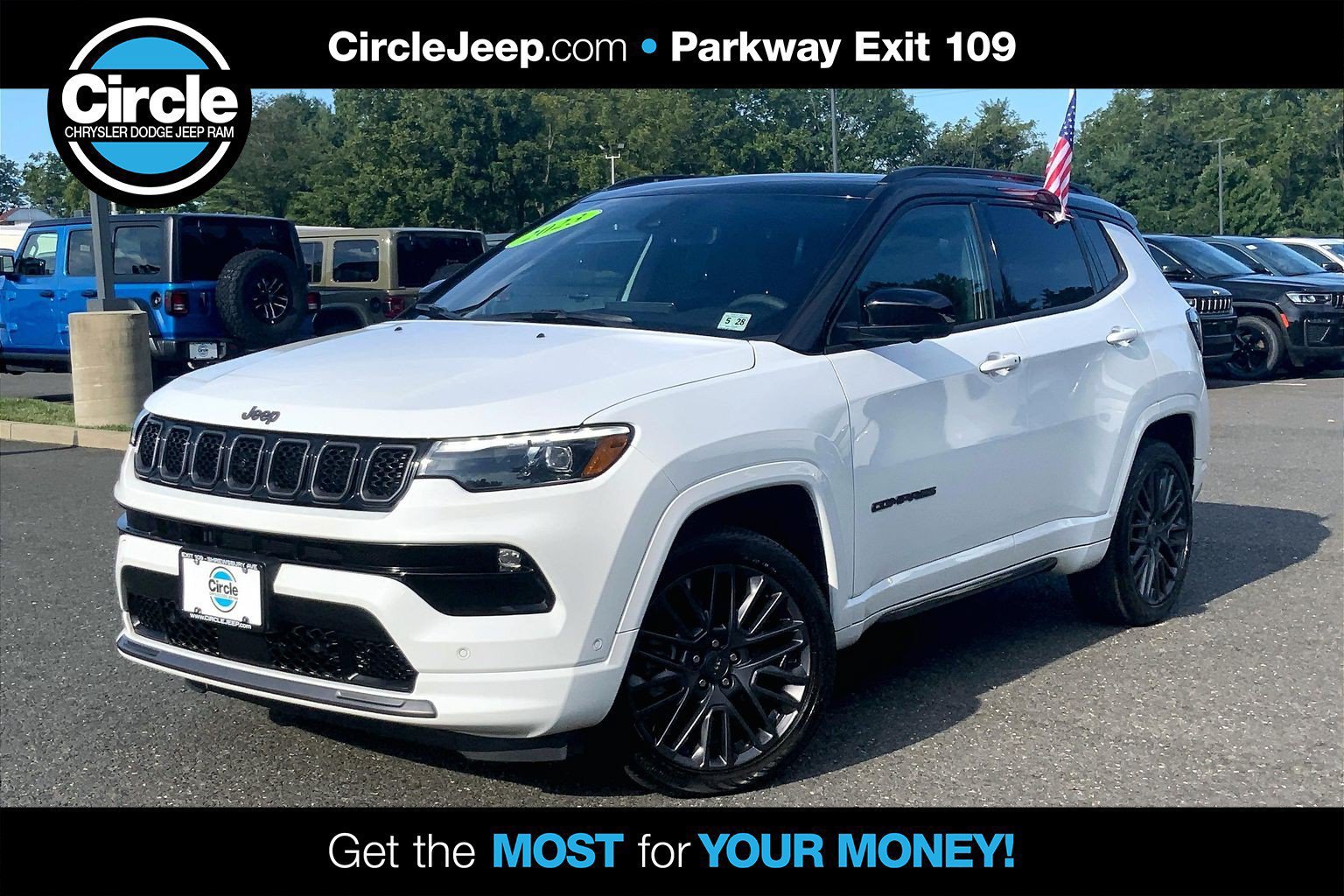 Certified 2023 Jeep Compass High Altitude w/ Driver Assist Group I AWD/4WD 360° Tour