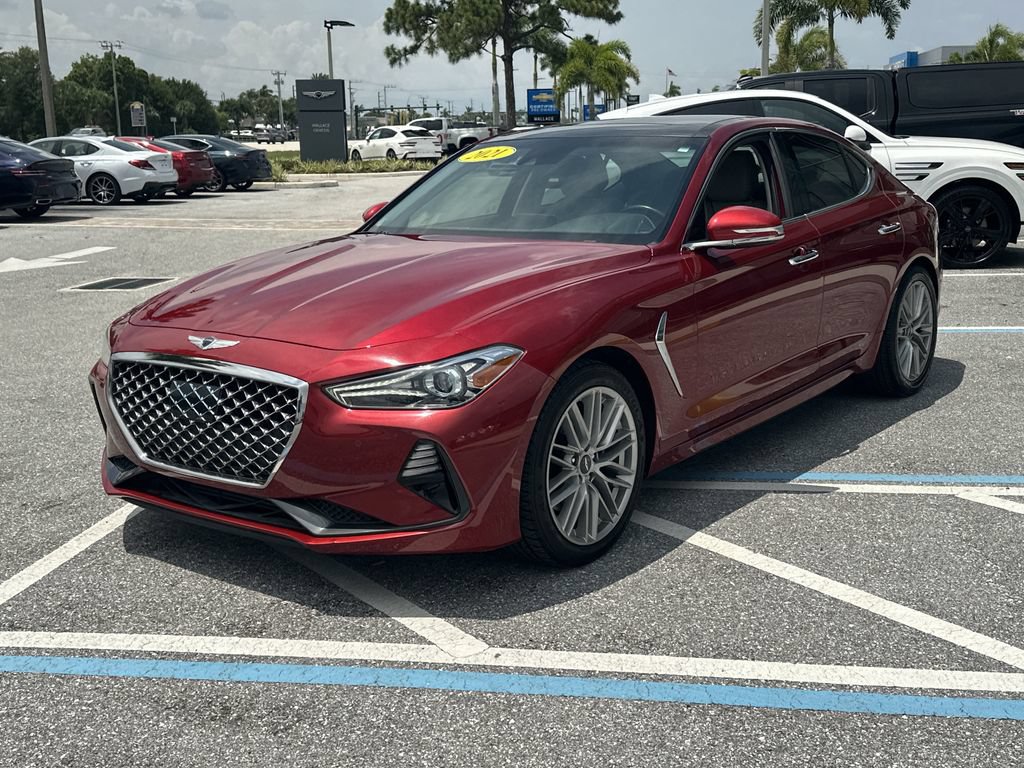 Used 2021 Genesis G70 2.0T w/ Elite Package RWD image 3