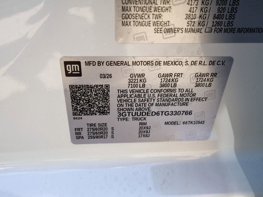 New 2026 GMC Sierra 1500 SLT AWD/4WD image 34