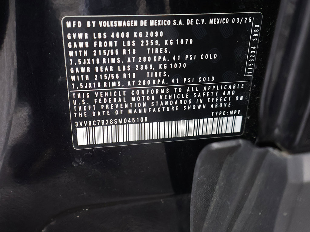 Used 2025 Volkswagen Taos S AWD/4WD image 48