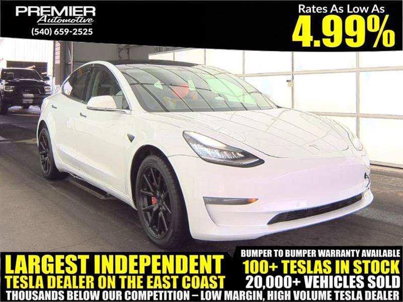 Used 2020 Tesla Model 3 Long Range AWD/4WD image 3