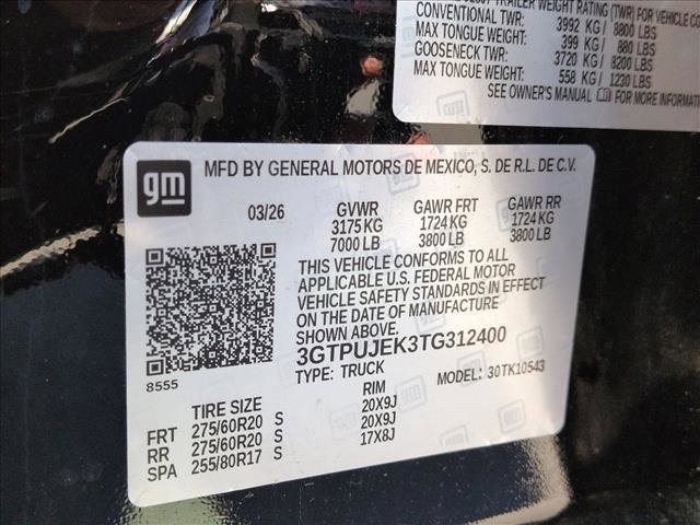 New 2026 GMC Sierra 1500 Elevation AWD/4WD image 18
