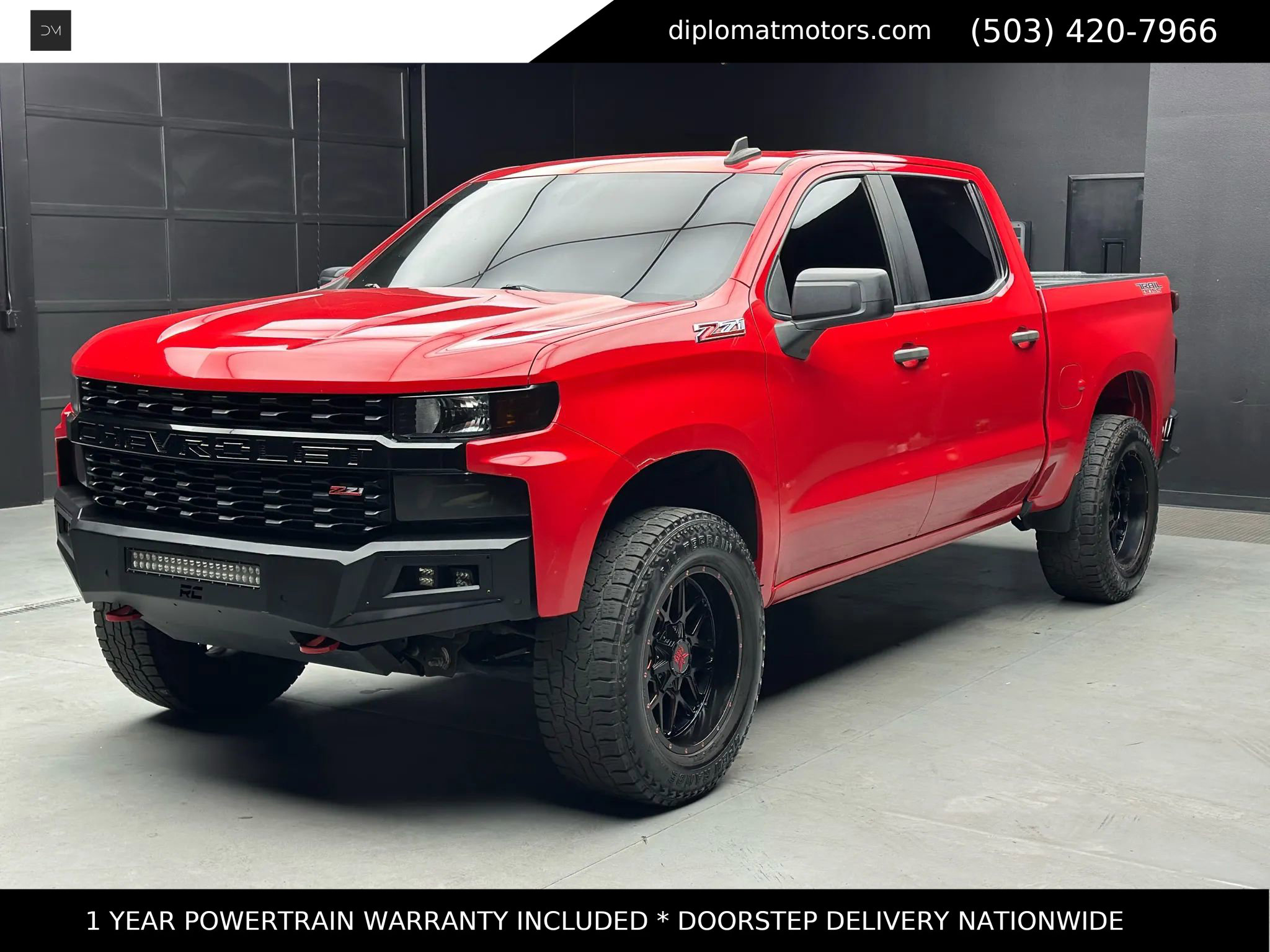 Used 2019 Chevrolet Silverado 1500 Custom Trail Boss w/ Custom Convenience Package image 1
