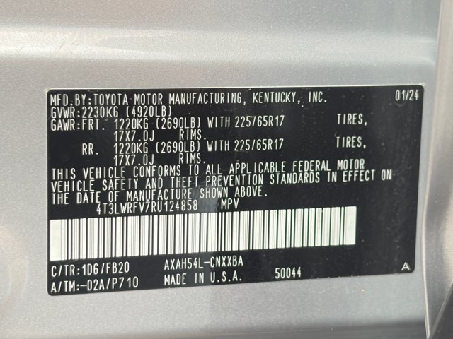 Used 2024 Toyota RAV4 LE AWD/4WD image 25