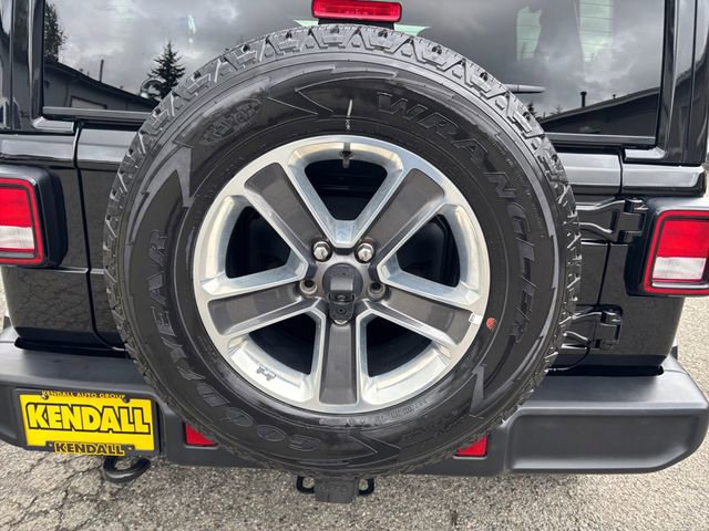 Used 2021 Jeep Wrangler Unlimited Sahara w/ Uconnect 4C Nav & Sound Group AWD/4WD image 28