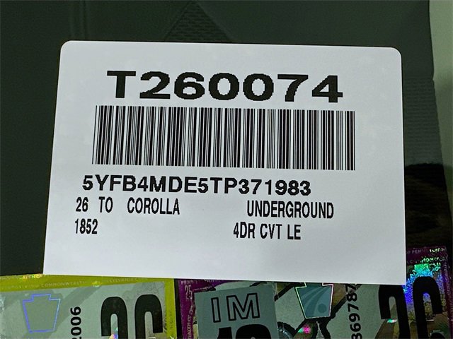 New 2026 Toyota Corolla LE image 18