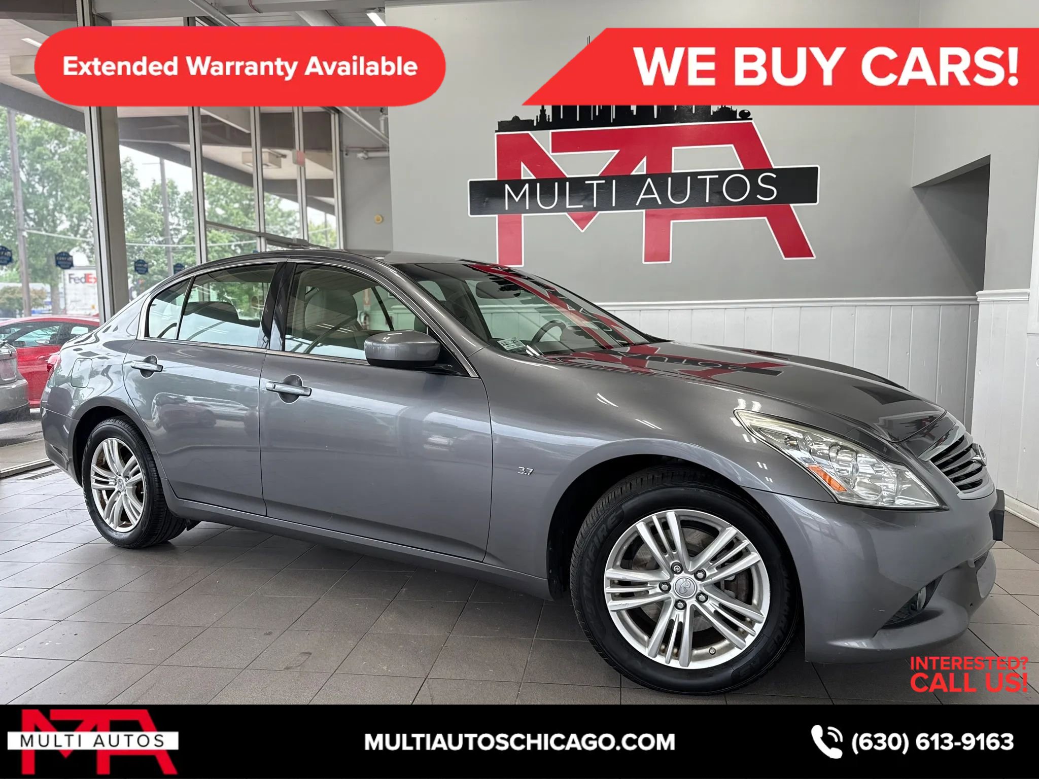 Used 2015 INFINITI Q40 AWD w/ Navigation Package image 2