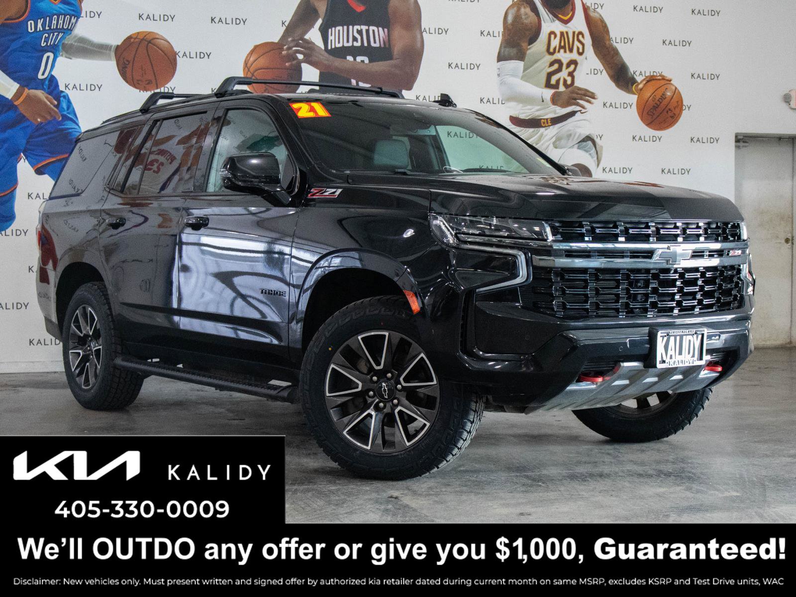 Used 2021 Chevrolet Tahoe Z71 w/ Luxury Package image 1