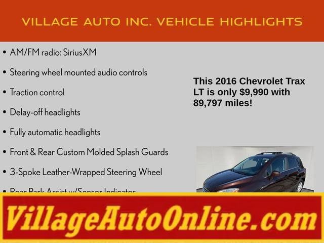 Used 2016 Chevrolet Trax LT w/ LT Convenience Package FWD image 16