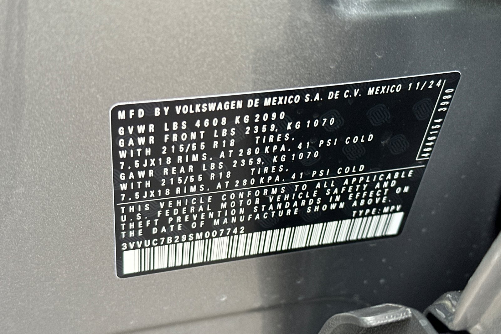 Used 2025 Volkswagen Taos SE AWD/4WD image 25