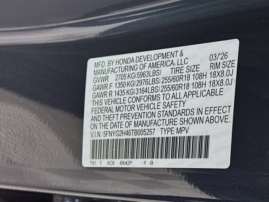 Used 2026 Honda Pilot EX-L image 24