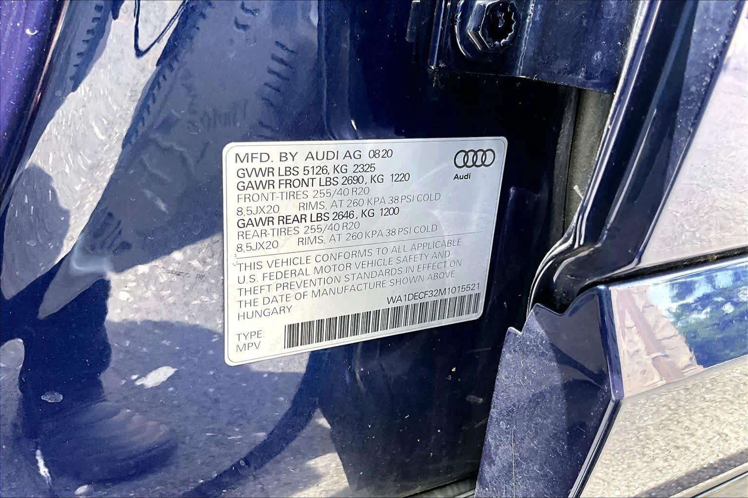 Used 2021 Audi Q3 2.0T Premium w/ 20" Wheel Package AWD/4WD image 34
