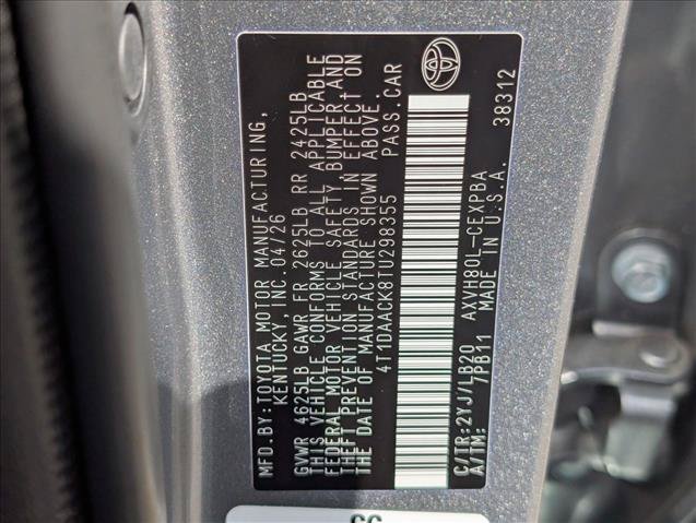 Certified 2026 Toyota Camry XSE w/ Premium Plus Package FWD image 24