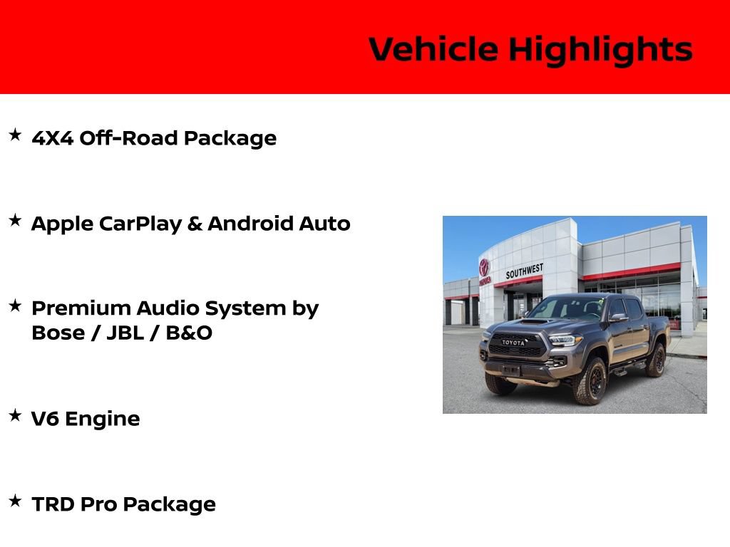 Used 2023 Toyota Tacoma TRD Pro AWD/4WD image 6