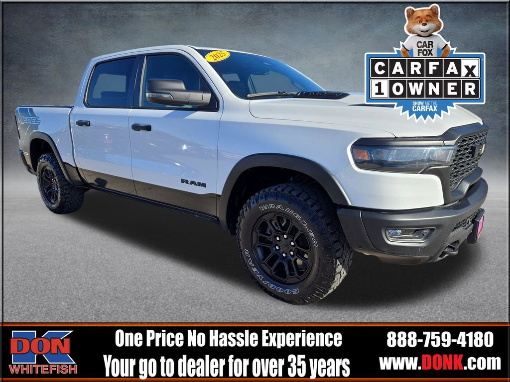 Used 2025 RAM 1500 Rebel w/ Rebel Level 1 Equipment Group