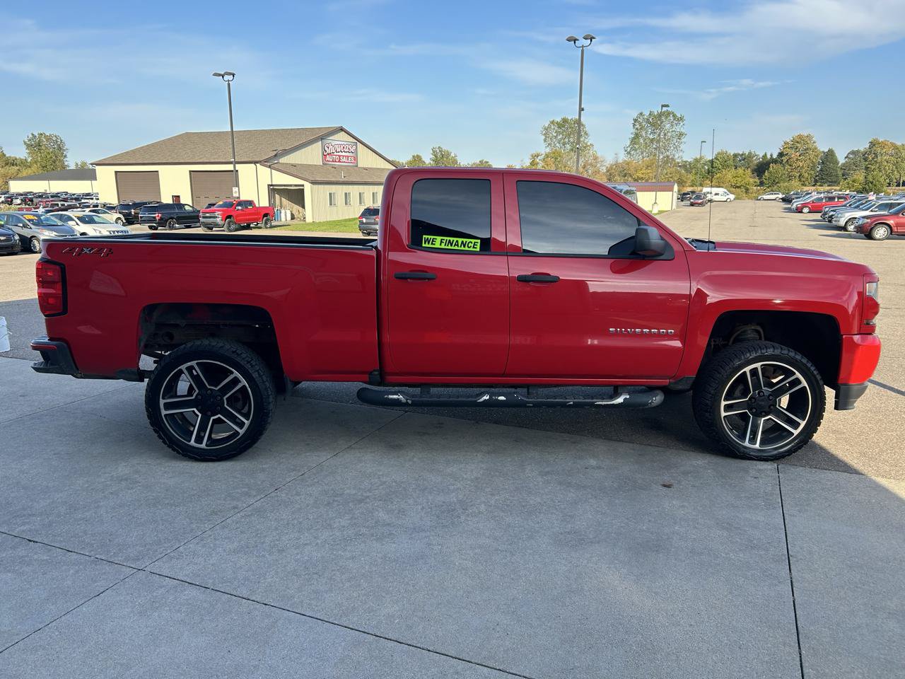 Used 2018 Chevrolet Silverado 1500 Custom w/ LPO, Black Pack AWD/4WD image 4