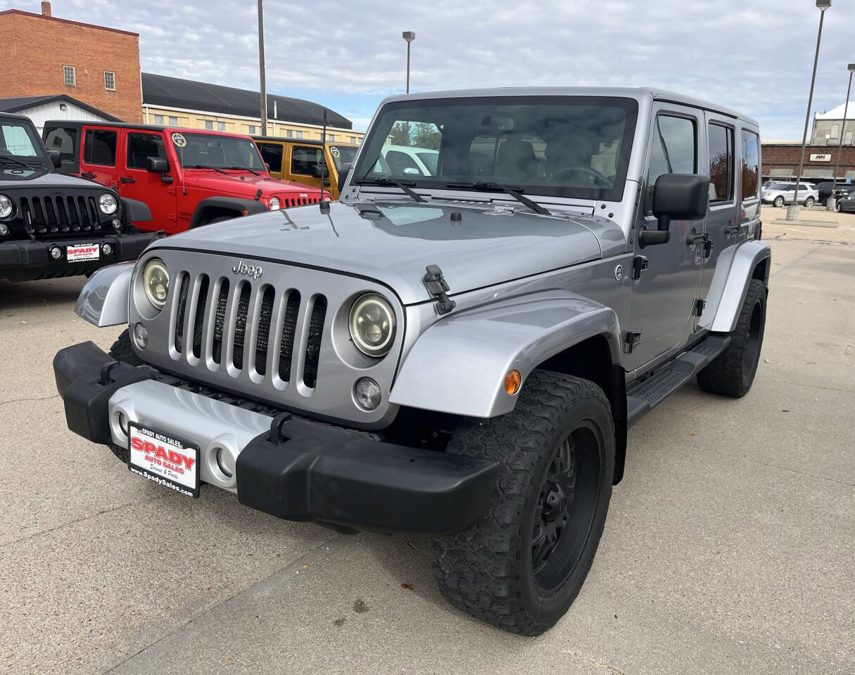 Used 2015 Jeep Wrangler Unlimited Sahara w/ Dual Top Group image 1