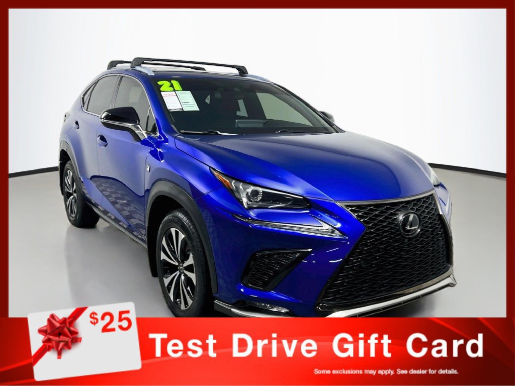 Used 2021 Lexus NX 300 F Sport w/ Accessory Package 2 AWD/4WD image 1
