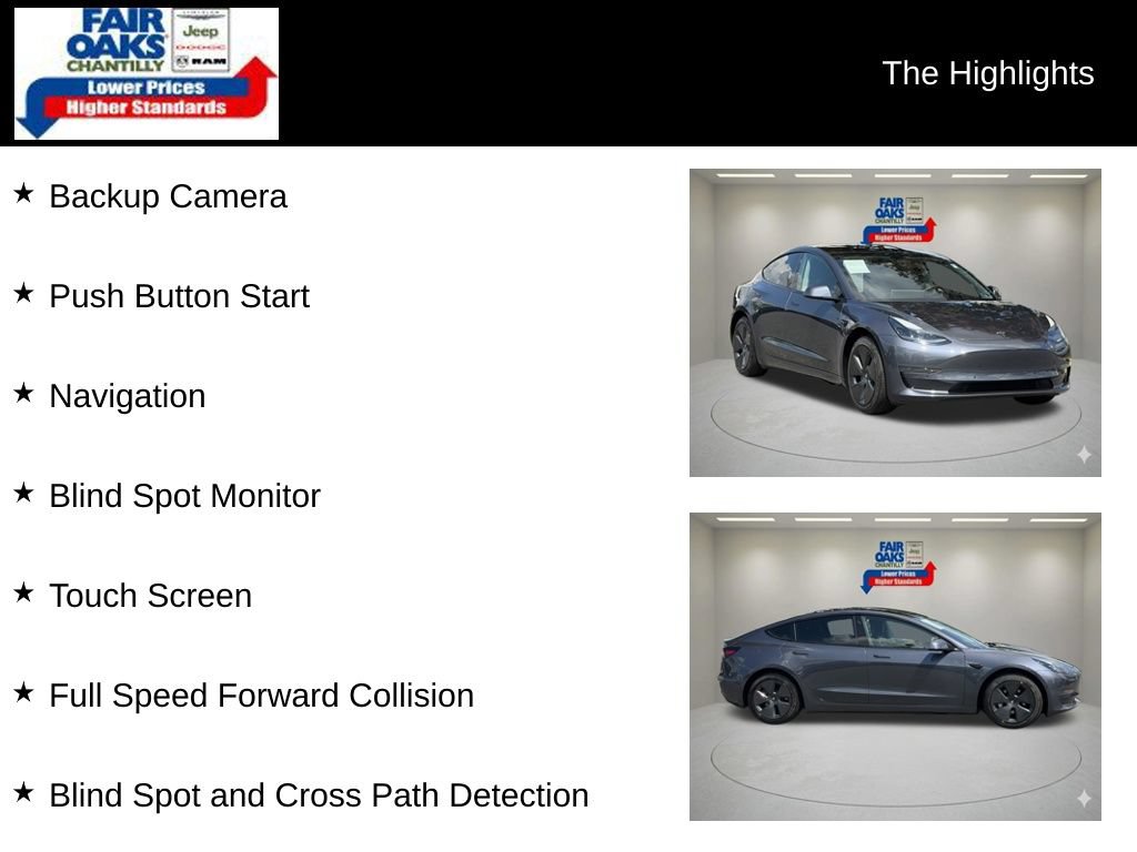 Used 2021 Tesla Model 3 Standard Range Plus RWD image 2
