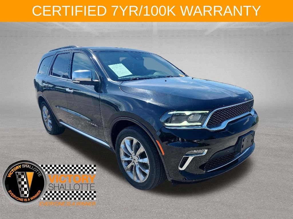 Certified 2021 Dodge Durango Citadel w/ Premium Entertainment Group RWD image 1