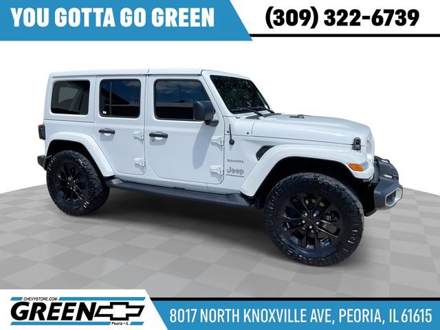 Used 2023 Jeep Wrangler Unlimited Sahara w/ Cold Weather Group AWD/4WD image 1