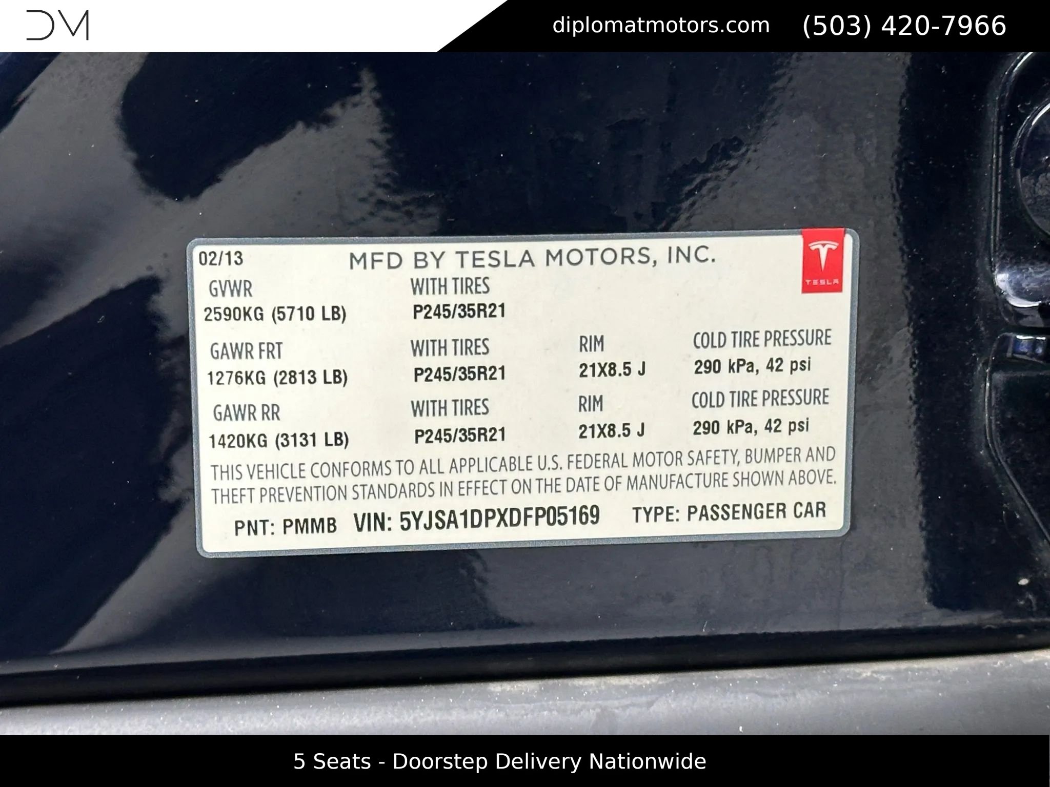 Used 2013 Tesla Model S Performance image 46