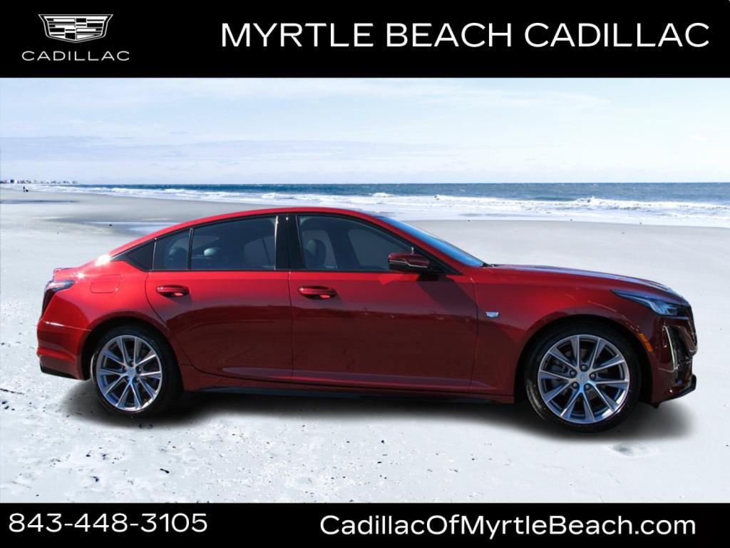 Used 2022 Cadillac CT5 Sport w/ Cold Weather Package RWD image 2