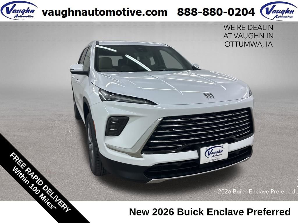 New 2026 Buick Enclave Preferred w/ Power Package