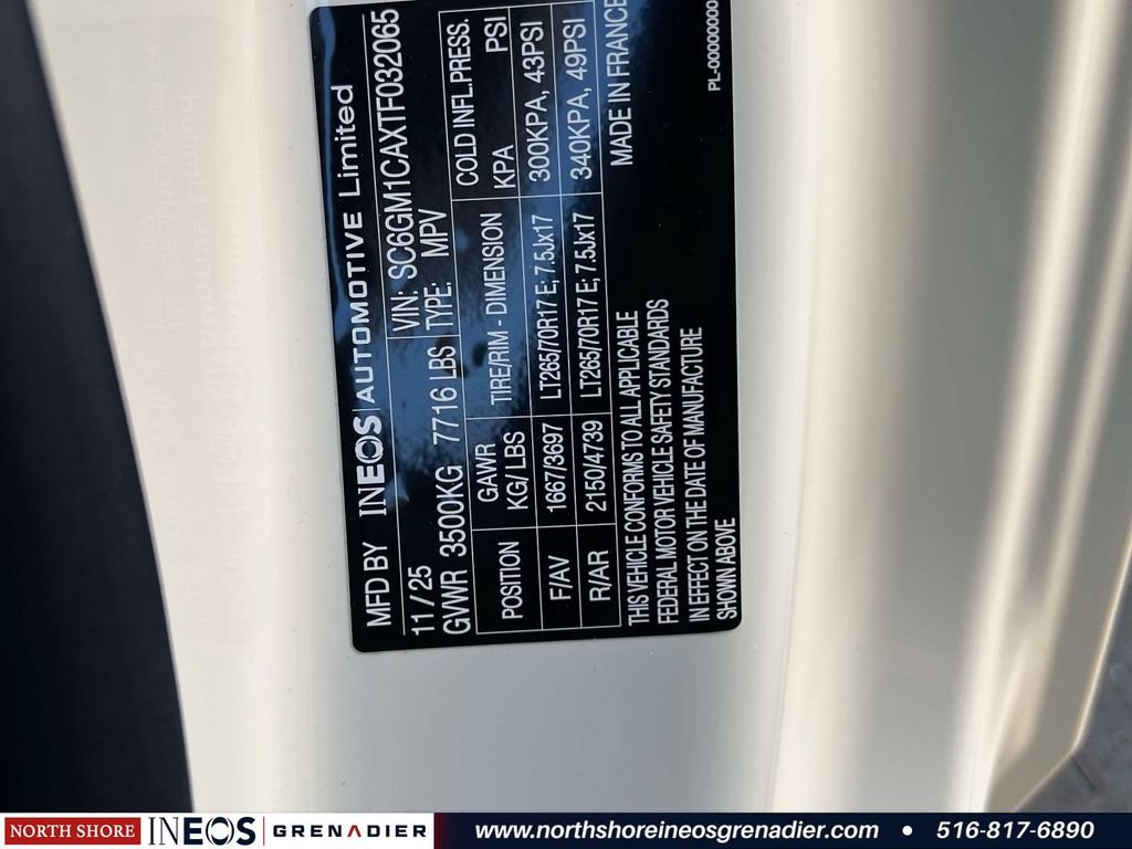 New 2026 INEOS Grenadier Station Wagon AWD/4WD image 17