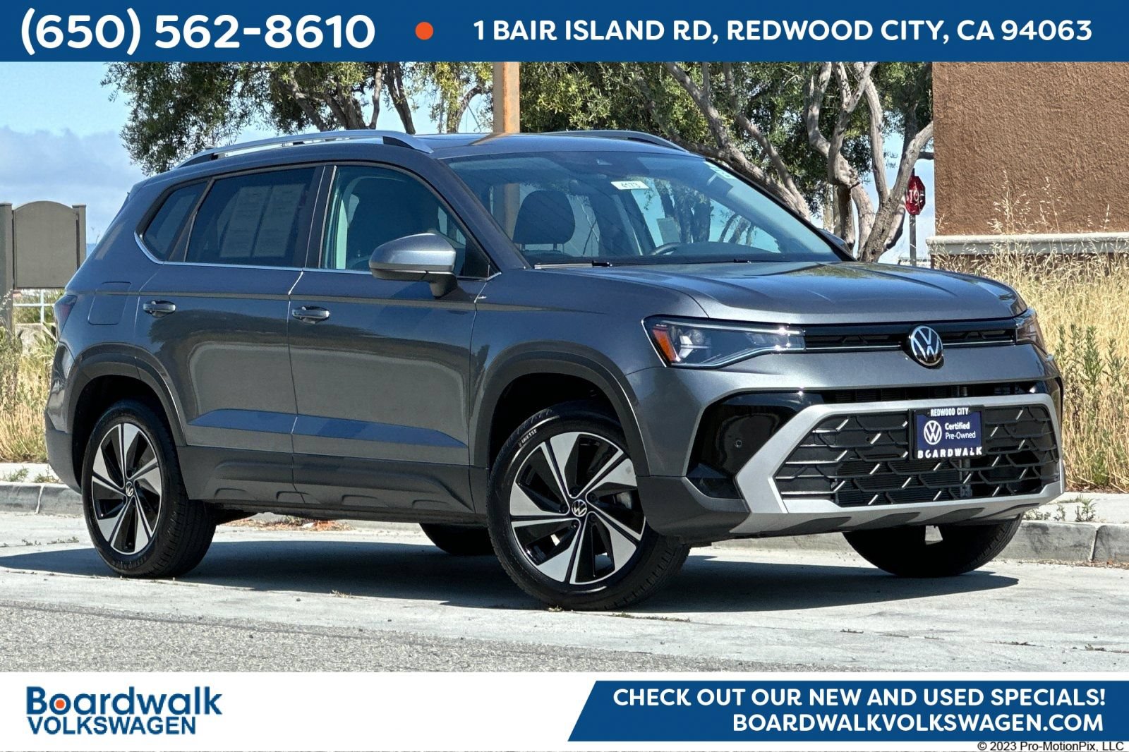 Certified 2026 Volkswagen Taos SE w/ Panoramic Sunroof Package AWD/4WD image 1