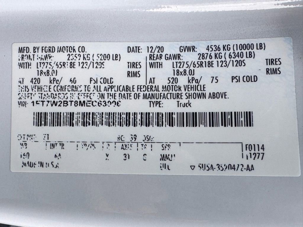 Used 2021 Ford F250 Lariat w/ Lariat Ultimate Package image 49