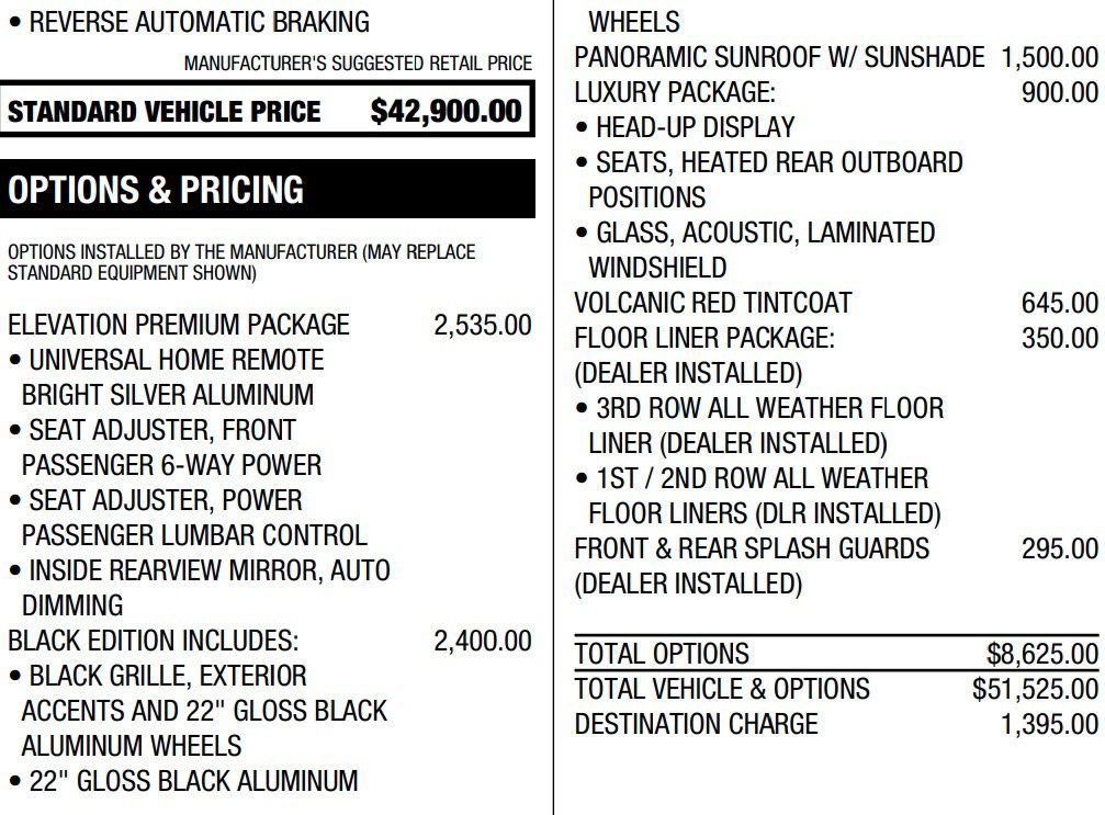 Certified 2025 GMC Acadia Elevation w/ Elevation Premium Package FWD image 2