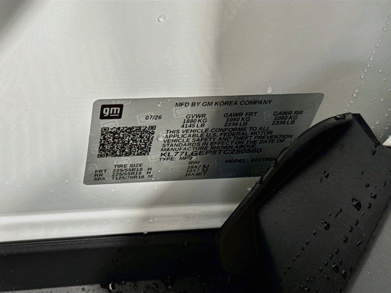 New 2026 Chevrolet Trax RS FWD image 23